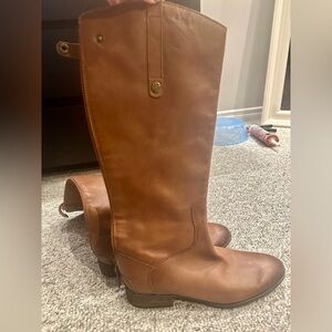 Sam Edelman tan riding boots size 10